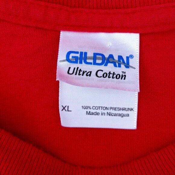 CIBC T-Shirt Men's XL Canadian Imperial Bank of Commerce Shirt Bright Red - Picture 4 of 4